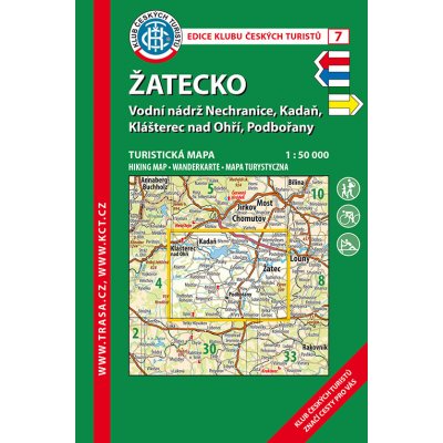 Žatecko mapa 1 : 50 000