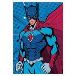 Pohlednice Super hrdina – Zboží Mobilmania