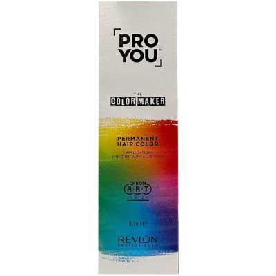 Revlon Professional Pro You The Color Maker Permanent Hair Color Permanentní barva na vlasy 1.0/1N Black 90 ml