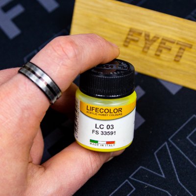 LifeColor LC03 Basic Matt Yellow 22 ml – Sleviste.cz