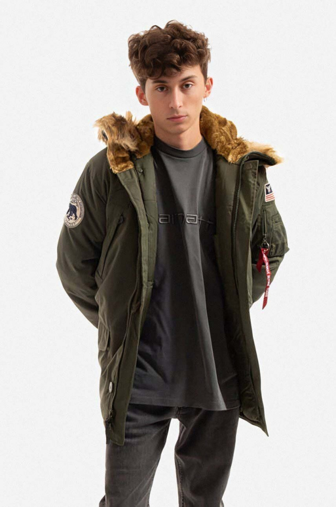 Alpha Industries Polar jacket olivová