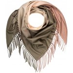 dámský hřejivý šátek zeleno-růžový 7200800-6 – Sleviste.cz