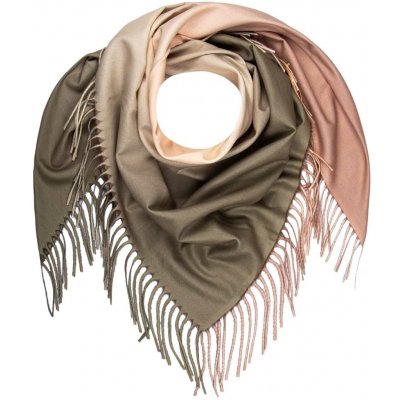 dámský hřejivý šátek zeleno-růžový 7200800-6 – Sleviste.cz