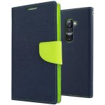 Pouzdro Mercury Fancy Diary Huawei P10 Navy/Lime – Hledejceny.cz