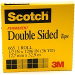 Scotch lepicí páska oboustranná v krabičce 12 mm x 23 m – Zboží Živě