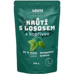 Louie krůtí s lososem a kopřivou 300 g