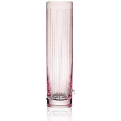 Váza Bohemia Crystal sklo 6 x 24cm – Hledejceny.cz
