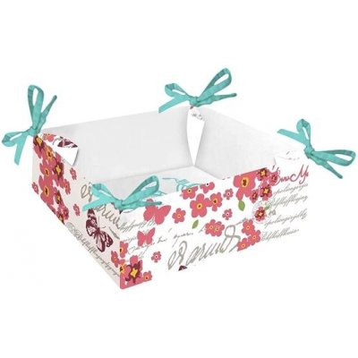 Home Elements Košík 34 x 34 cm kolo – Zboží Dáma