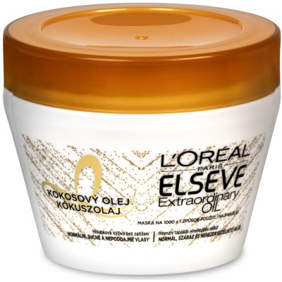 L'Oréal Elséve Extraordinary Oil vyživující maska na vlasy 300 ml – Zboží Mobilmania