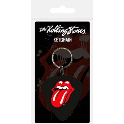 Přívěsek na klíče The Rolling Stones Plectrum – Zboží Mobilmania