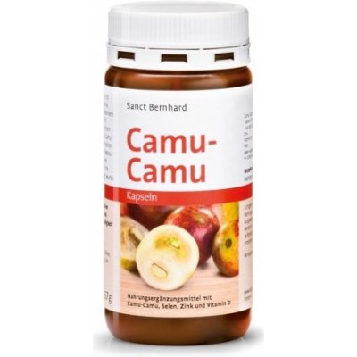Sanct Bernhard Camu Camu přírodní vitamín C plus Se-Zn-D3 120 kapslí – Zboží Mobilmania