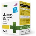 Virde Vitamin C 500 mg se šípkem 50 tablet – Zboží Mobilmania