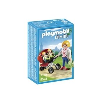 Playmobil 5573 Kočárek pro dvojčata