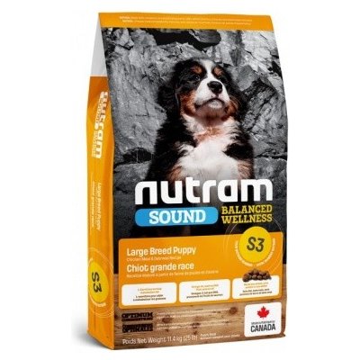 Nutram S3 Sound Large Breed Puppy 2 x 11,4 kg