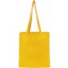 Nákupní taška a košík Bavlněná nákupní taška Centrix žlutá