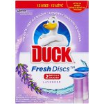 Duck Fresh Discs WC gel pro hygienickou čistotu a svěžest Vaší toalety Levandule 2 x 36 ml – Zboží Mobilmania