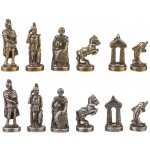 Kovové šachové figurky Delfín