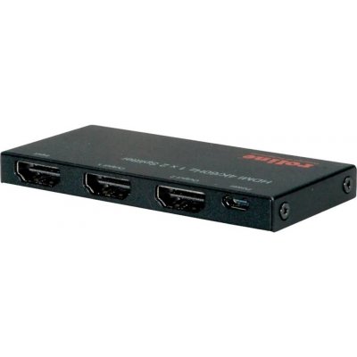 Roline 2 porty HDMI rozbočovač HDMI 3840 x 2160 Pixel – Zbozi.Blesk.cz