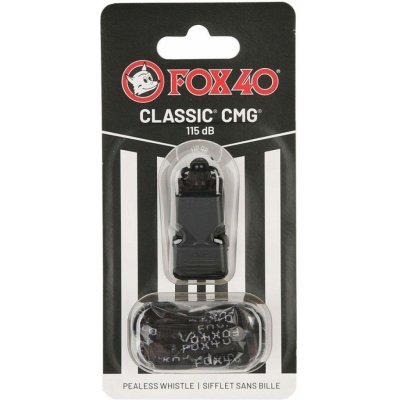 FOX 40 CLASSIC CMG Official Black na krk Píšťalka – Zboží Mobilmania