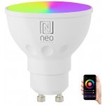 Immax NEO Smart žárovka LED GU10 4,8W RGB+CCT barevná a bílá, stmívatelná, zigbee – Sleviste.cz