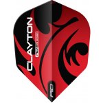 Red Dragon Jonny Clayton Red & Black No.6 – Zboží Dáma