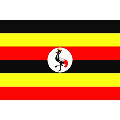 Státní vlajka Uganda tištěná venkovní Alerion – Hledejceny.cz