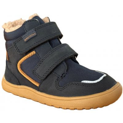 Protetika Gero Denim dětské barefoot zimní boty s membránou modrá – Sleviste.cz