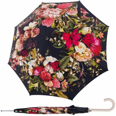 Doppler Manufaktur Elegance Boheme Ghirlanda luxusní dámský holový deštník vícebarevný – Zboží Mobilmania