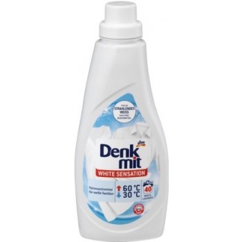 Denkmit White Sensation prací gel na bílé prádlo 40 PD od 85 Kč - Heureka.cz