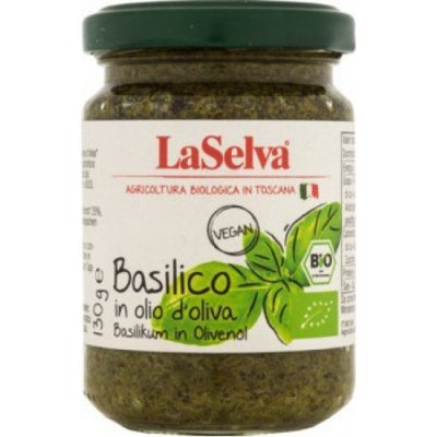 LaSelva Bio Bazalka v olivovém oleji 6 x 130 g
