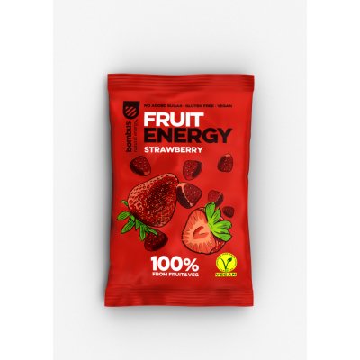 BOMBUS Bonbóny Fruit Energy jahoda 35g