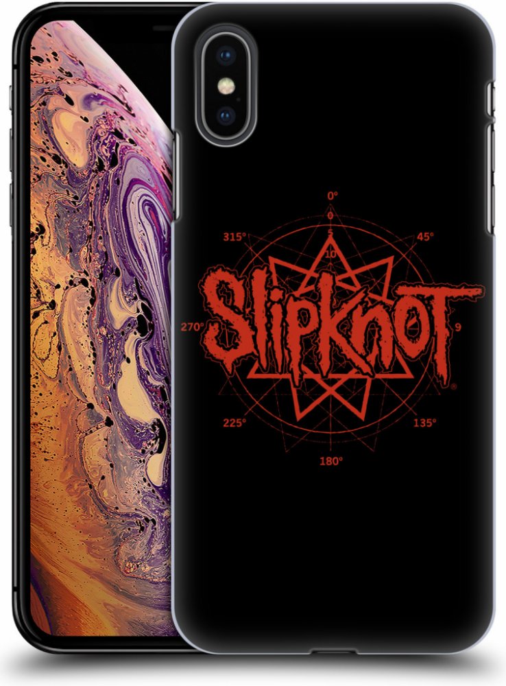 Pouzdro HEAD CASE Apple Iphone XS MAX Metal kapela Slipknot - Logo – Zboží  Živě