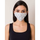 Fashionhunters Opakovaně použitelná bílá maska Other uni