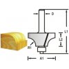 Fréza MAKITA D-48446 Zaoblovací fréza s ložiskem stopka 6 mm,19x9,5x52 mm