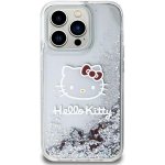 iPhone 15 Pro - Hello Kitty, Liquid Glitter Electroplating Head Logo Transparent – Sleviste.cz