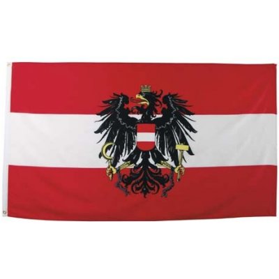 Vlajka velká 150x90cm MFH 35103I - Rakousko – Hledejceny.cz
