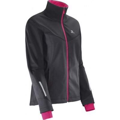 Salomon Pulse Softshell W 16/17 black pink – Hledejceny.cz