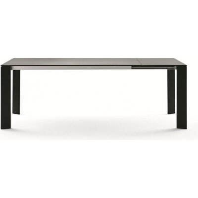 Fast Hliníkový rozkládací jídelní stůl Grande Arche, obdélníkový 160-210x90x74 cm, rám hliník, deska lakovaný hliník speckled grey