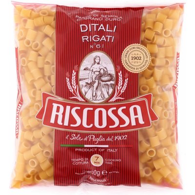 Pastificio Riscossa Ditali rigati vroubkované trubičky RISCOSSA 0,5 kg