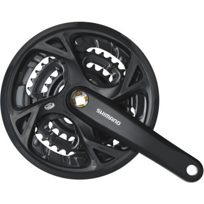 kliky Shimano Acera FC-M371 3x9 48/36/26z 170mm černé s krytem original balení 69025