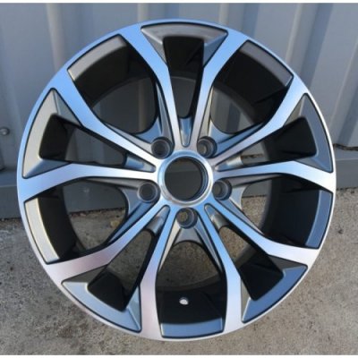 Racing Line LU250 6,5x15 5x105 ET40 grey polished – Hledejceny.cz