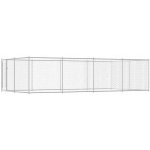 vidaXL Venkovní psí kotec 800 x 400 x 200 cm – Hledejceny.cz