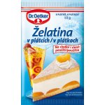 Dr.Oetker želatina v plátcích 10 g – Sleviste.cz