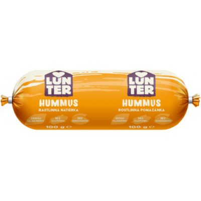 Lunter Hummus rostlinná Pomazánka 100 g – Zboží Dáma Lunter Hummus rostlinná Pomazánka 100 g – Zboží Dáma