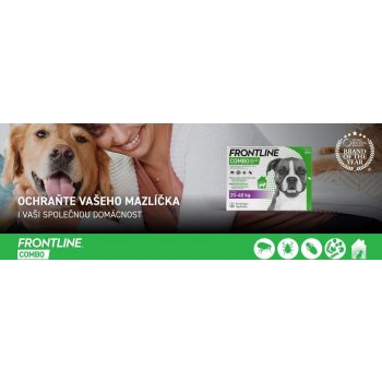 Frontline Combo Spot-On Dog L 20-40 kg 3 x 2,68 ml