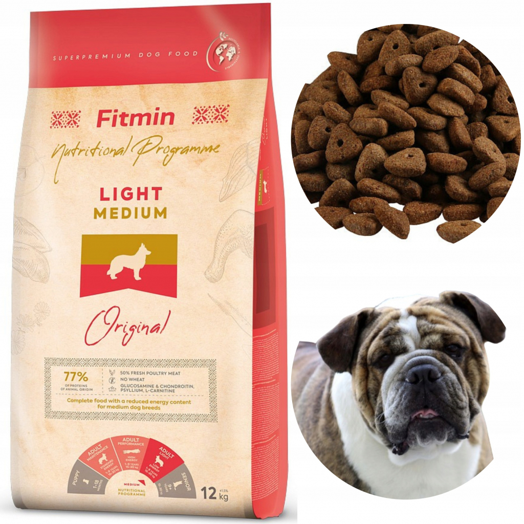 Fitmin dog Original medium light 12 kg
