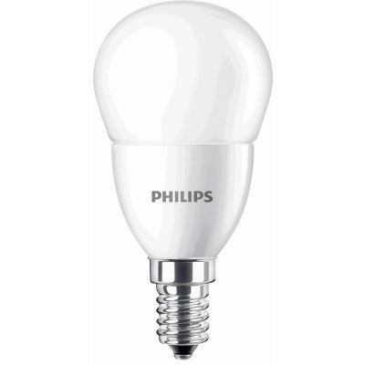 Philips LED žárovka E14 P48 FR 7W 60W teplá bílá 2700K – Zboží Živě