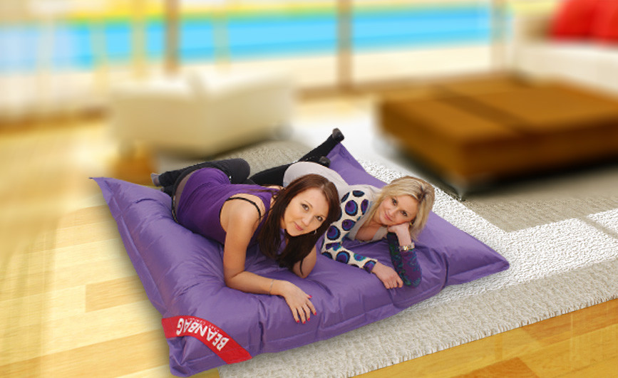 BeanBag 179x140 perfekt violet