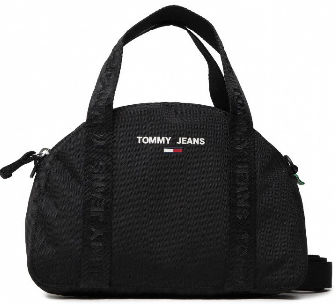 Tommy Jeans Tommy Hilfiger černá crossbody kabelka TJW ESS DOME CrossoVER
