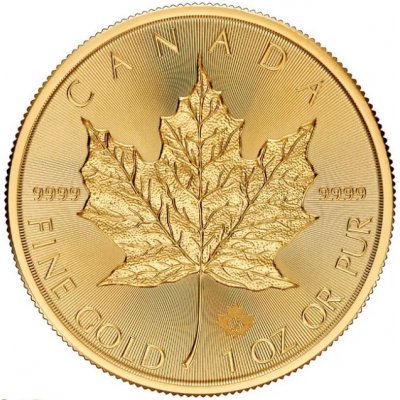 The Canadian Royal Mint Zlatá mince Maple Leaf 2024 1 oz